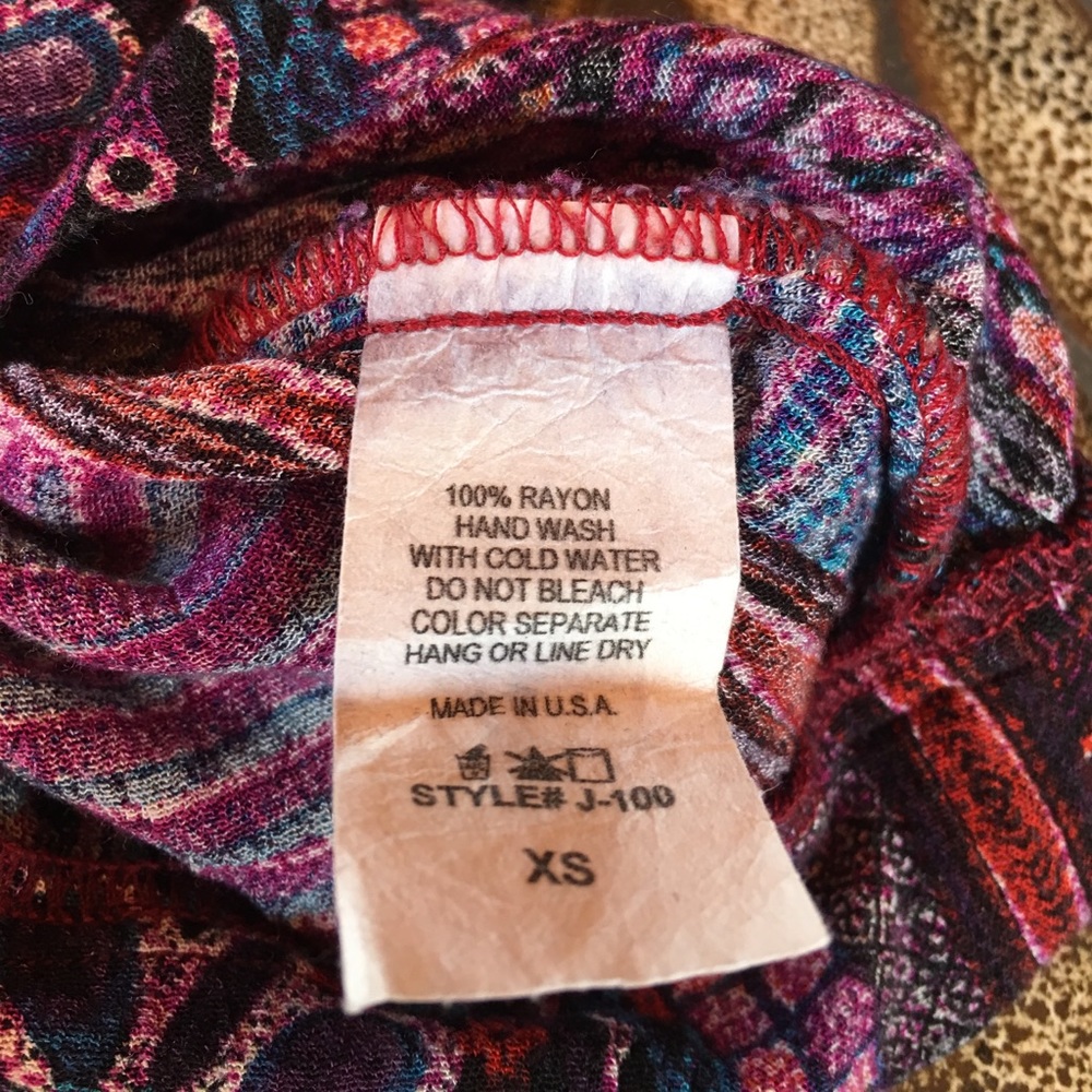 Pretty Patterned Veronica M Romper, Size XS - Picture 7 of 8